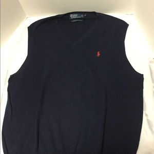 Ralph Lauren polo sweater vest XL